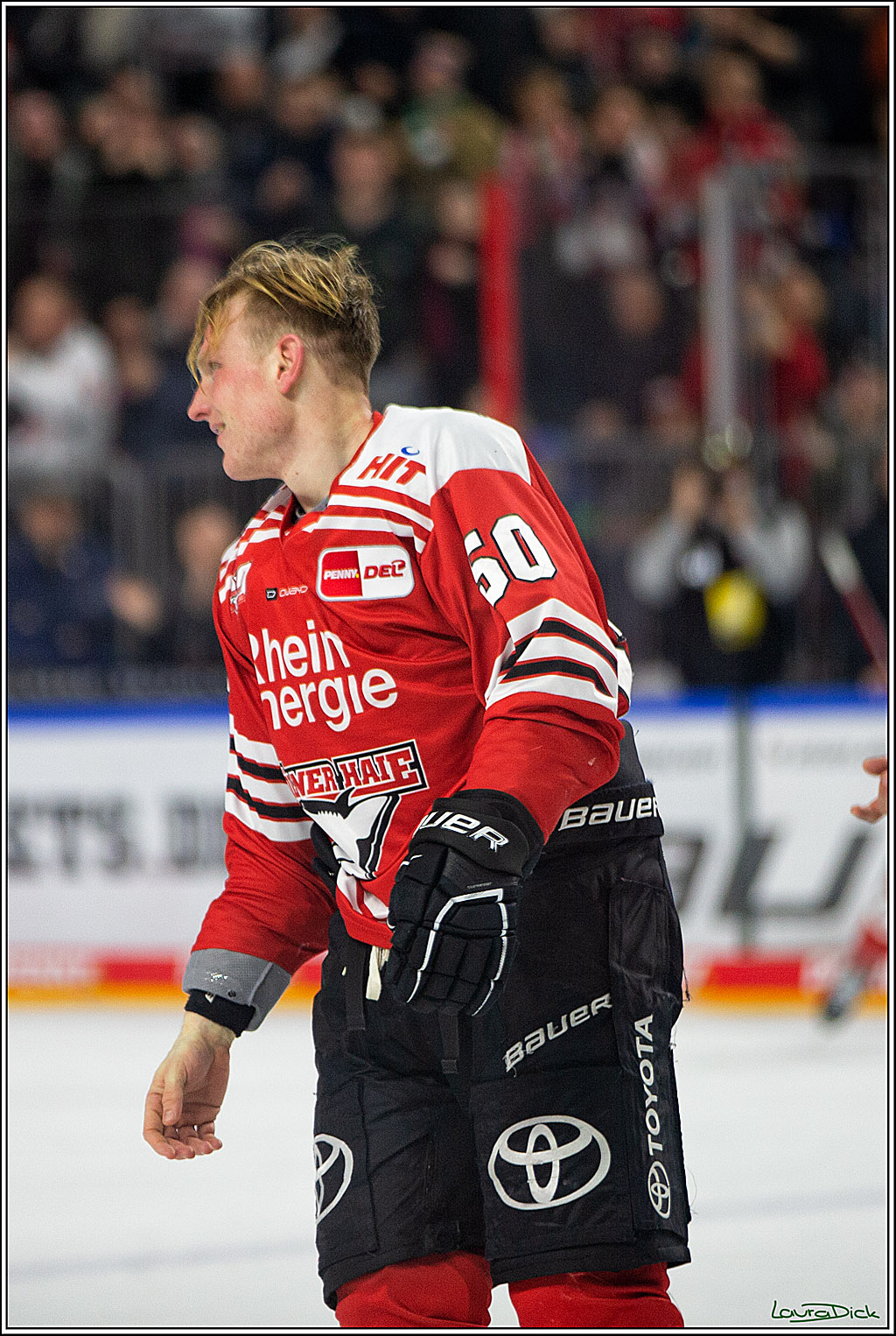 PENNY DEL; Koelner Haie- Loewen Frankfurt; Koeln, 18.12.2022